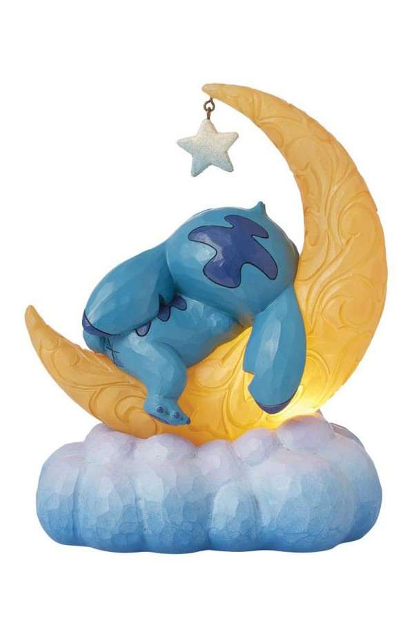 Sweet Dreams Stitch & Scrump op een lichtgevende maan