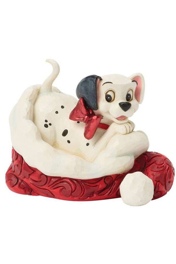 101 Dalmatiers hond in de kerstmuts