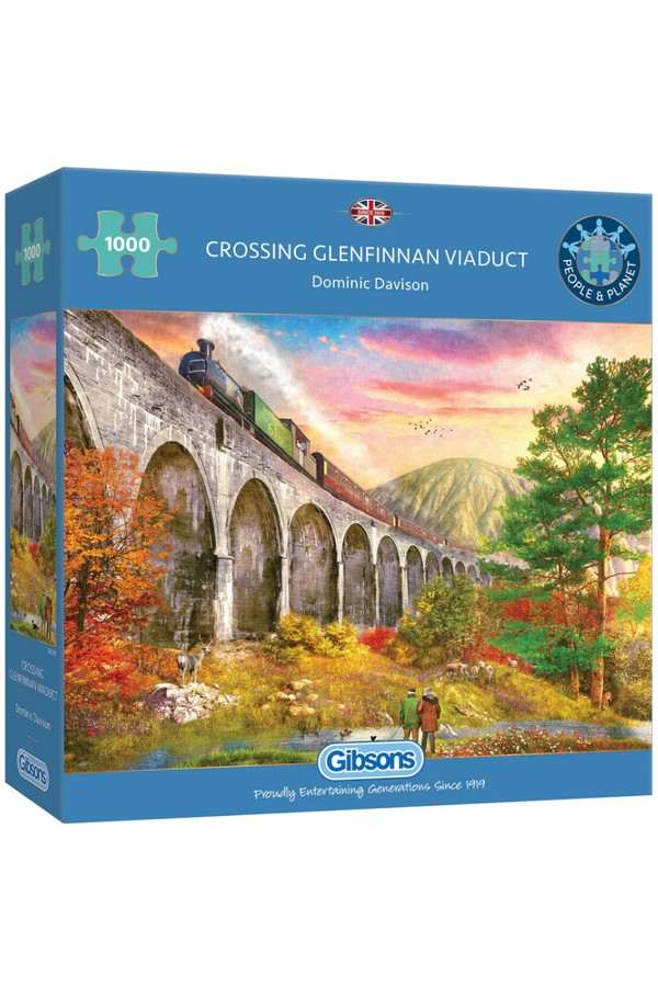 Crossing Glenfinnan Viaduct Schotland Hally Potter brug (1000)