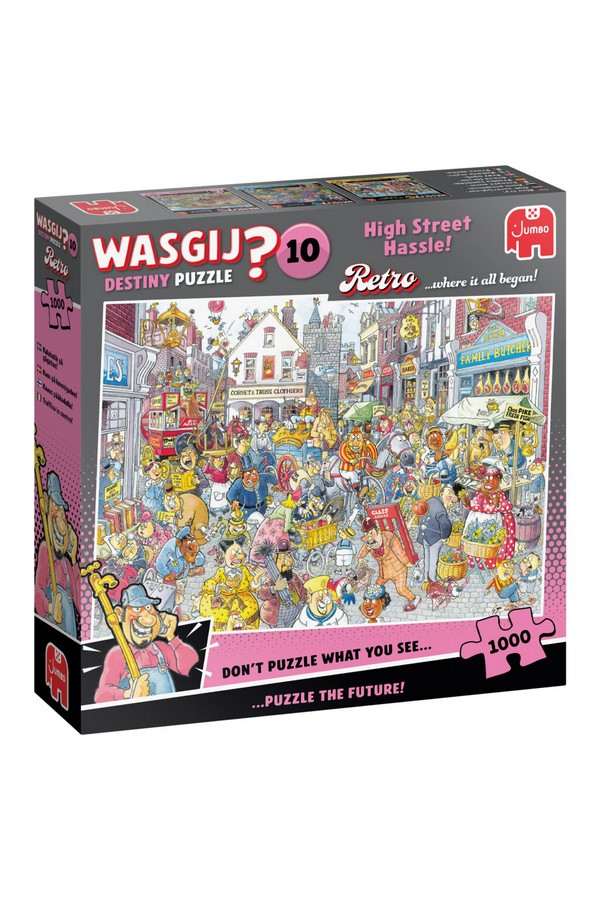 Wasgij Retro Destiny 10 – Chaos in de Winkelstraat (1000)