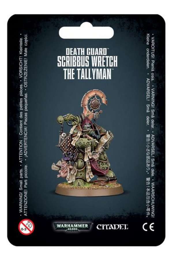 Death Guard: Scribbus Wretch The Tallyman