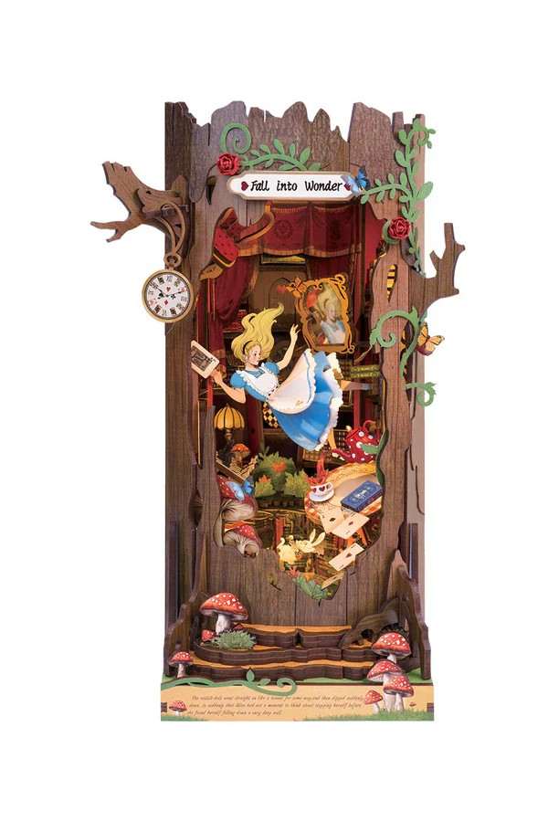 Robotime, DIY Book Nook, Fall into Wonder