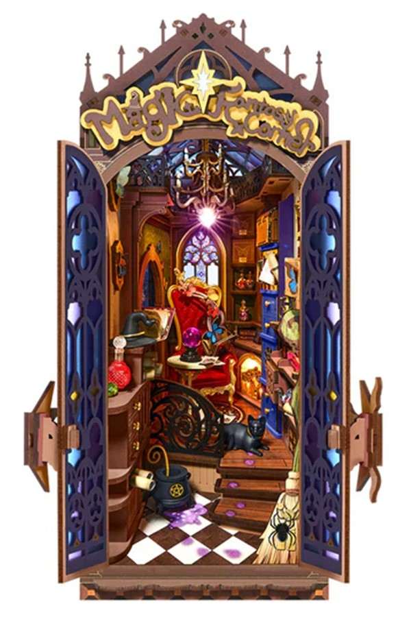 Robotime, DIY Book Nook, Magic Fantasy Corner