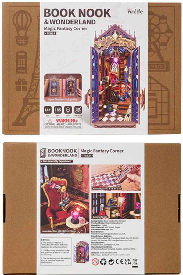 Robotime, DIY Book Nook, Magic Fantasy Corner - Image 3