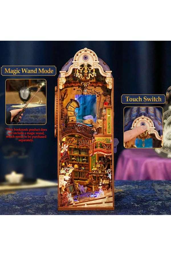 Tonecheer, DIY Book Nook, Magical Library Bookend - Image 2