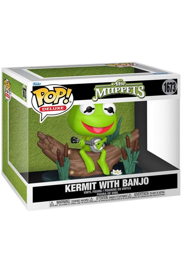 The Muppets POP! Deluxe Vinyl Figure Kermit with Banjo 9 cm