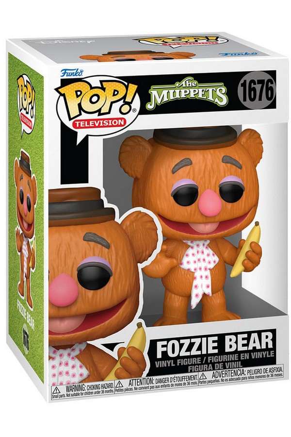 The Muppets POP! Television Vinyl Figure Fozzie Bear 9 cm