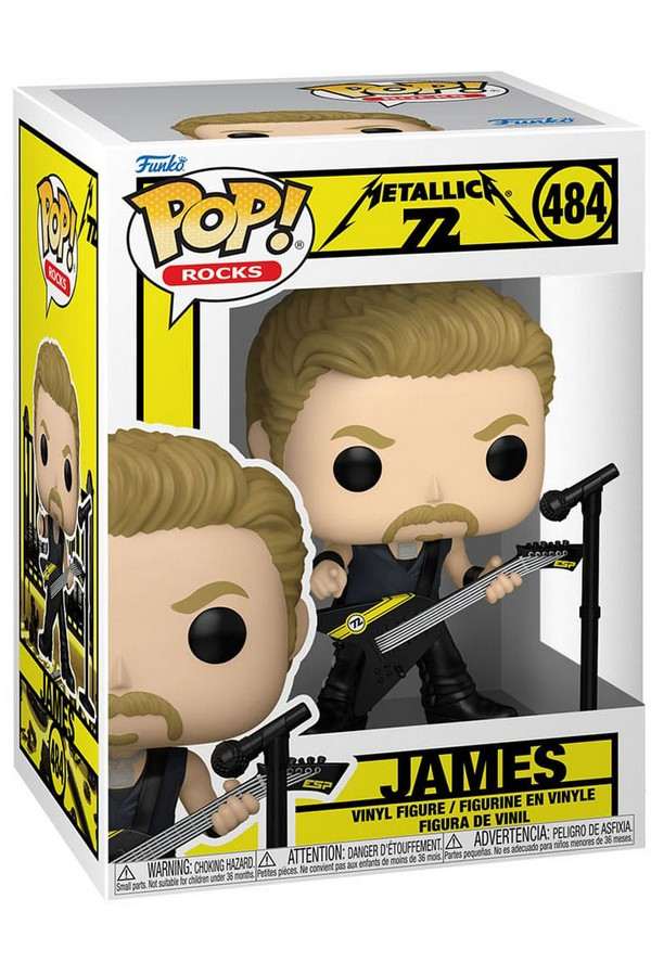 Metallica POP! Rocks Vinyl Figure James (72 Seasons) 9 cm