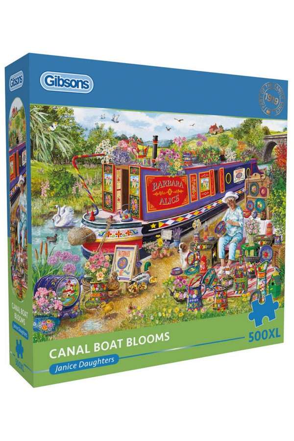 Canal Boat Blooms (500XL)