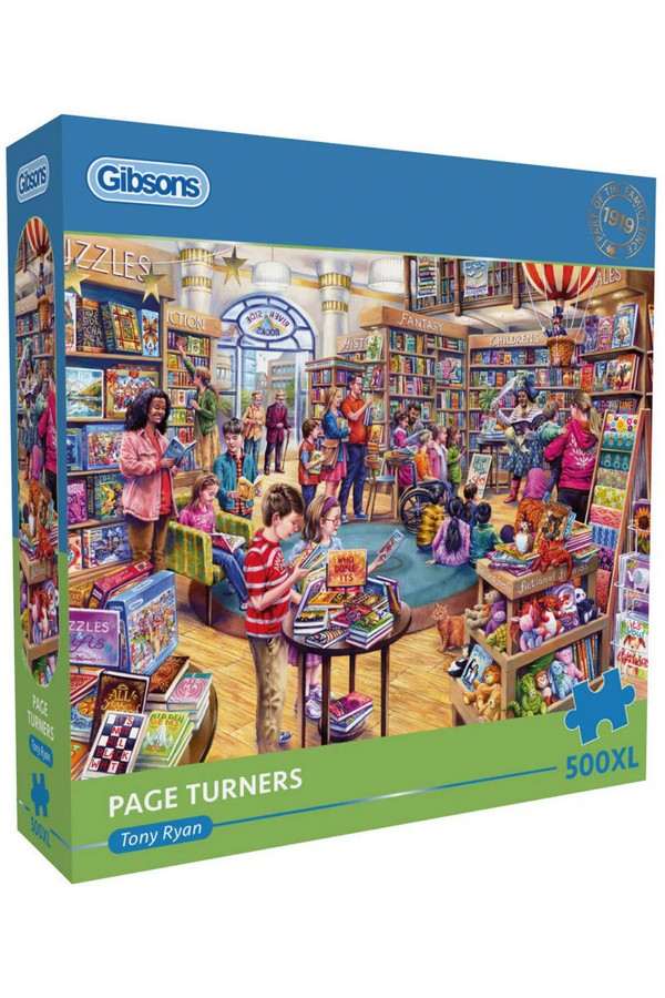 Page Turners Boeken, puzzel en spelletjes winkel (500XL)