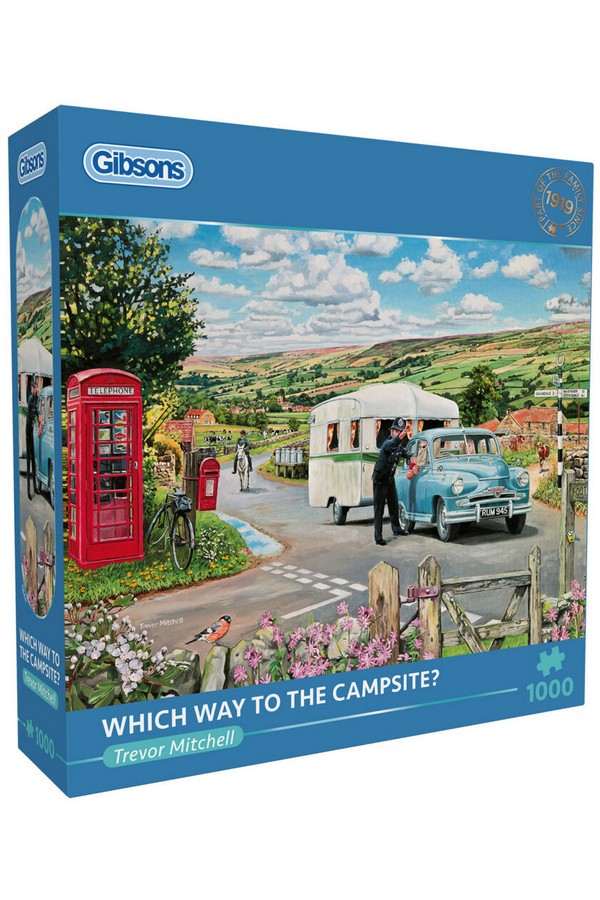 Which Way to the Campsite caravan (1000)