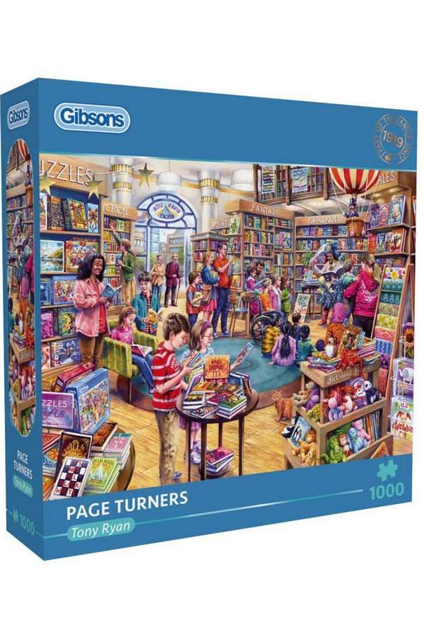 Page Turners Boeken, puzzel en spelletjes winkel (1000)