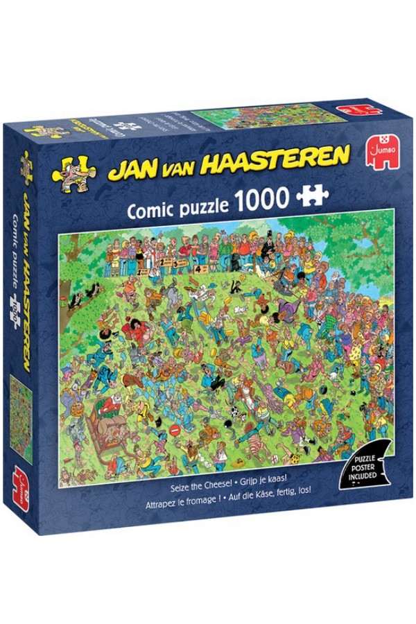Grijp je kaas! – Jan van Haasteren (1000)