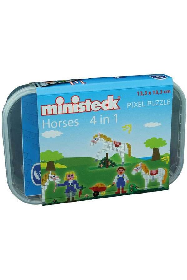 Ministeck Horses 4in1 - Plastic Box - 500pcs