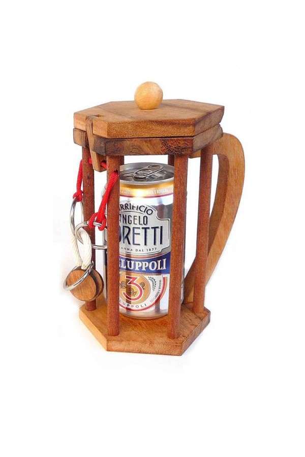 Logica Giochi Houten Breinbreker Blikjeshouderpuzzel