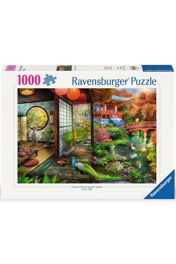 Theehuis in Japanse tuin