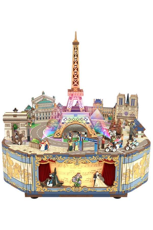 Romantic Paris Romantisch Parijs - Afbeelding 2