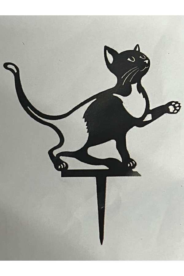 Geluksdier Kat boomsteker Roest metaal