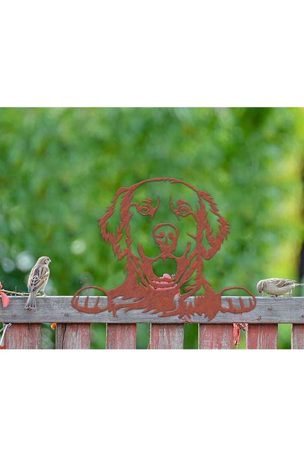 Kiekeboe Hond Sam Roest metaal