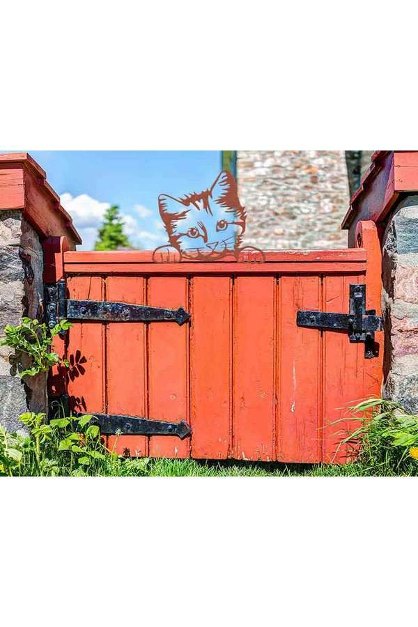 Kiekeboe Katje Kitty Roest metaal