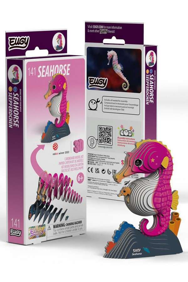 Eugy 3D Model: Zeedier /  Zeepaardje