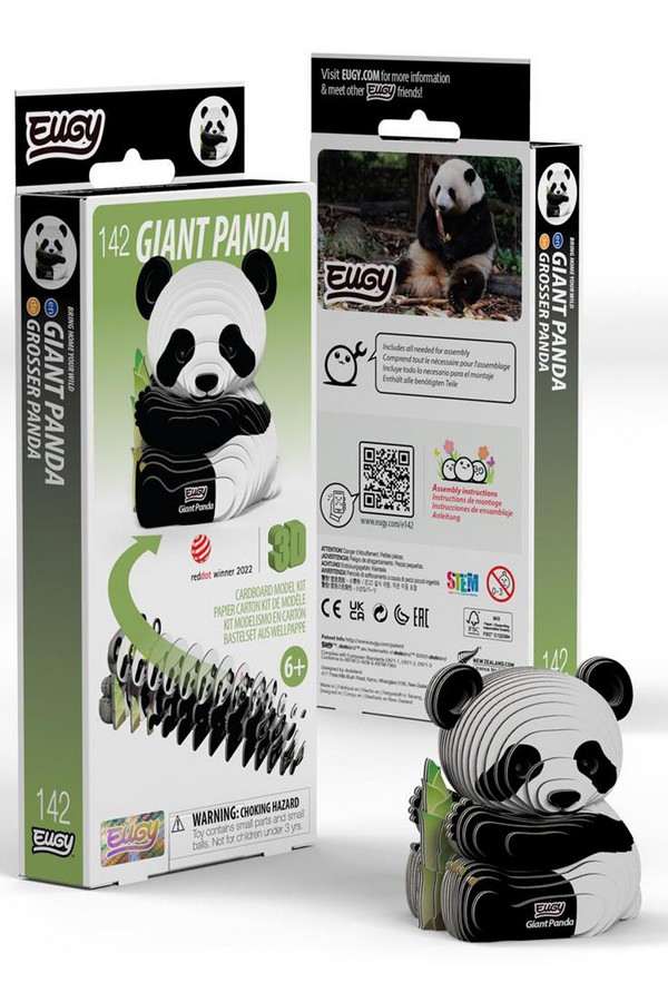 Eugy 3D Model: Wild Dier / Reuzenpanda