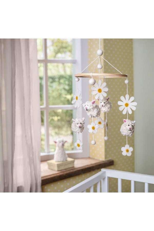 Mobiel Schaap met Margrietjes