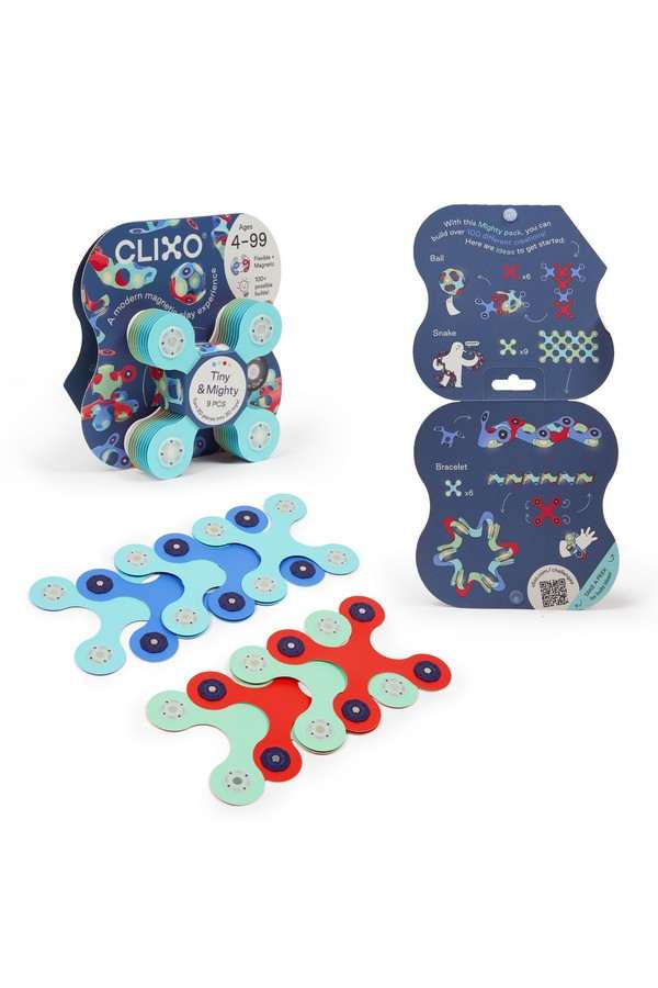 Clixo Tiny & Mighty Marine, blauw groen rood