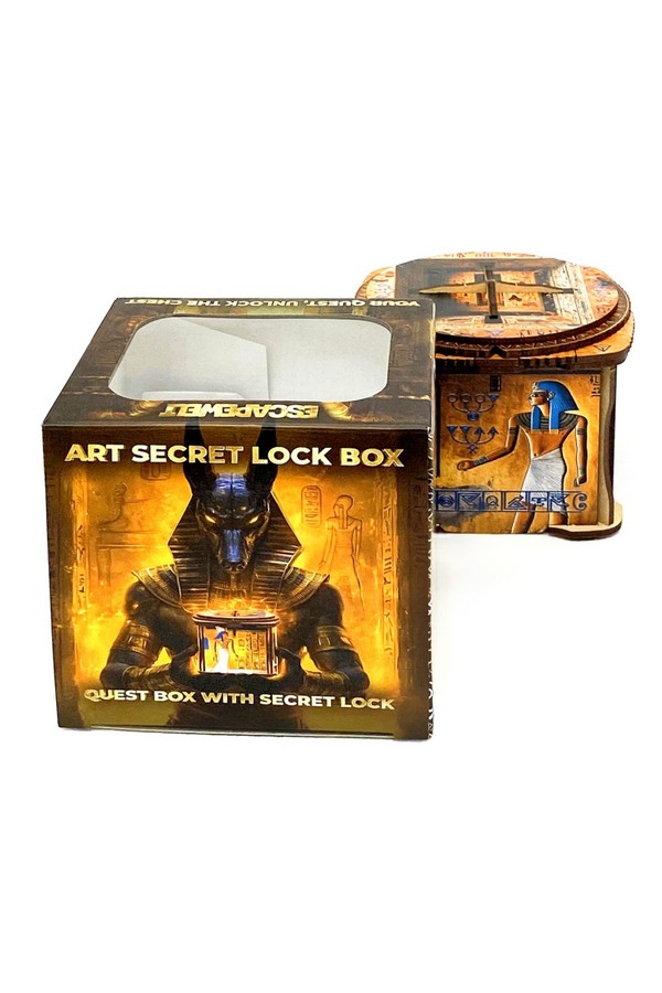Art Secret Lock Box