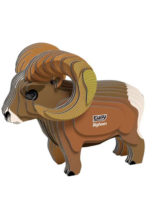 Eugy 3D Model: Wild Dier / Dikhoornschaap, Bighorn - Image 2
