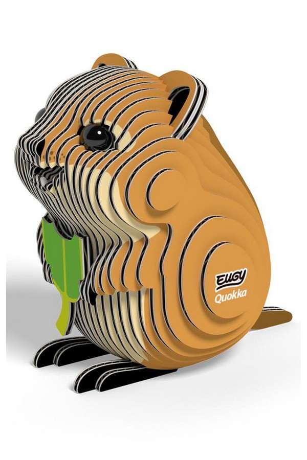 Eugy 3D Model: Wild Dier / Quokka, wallaby, kangoeroe - Image 2