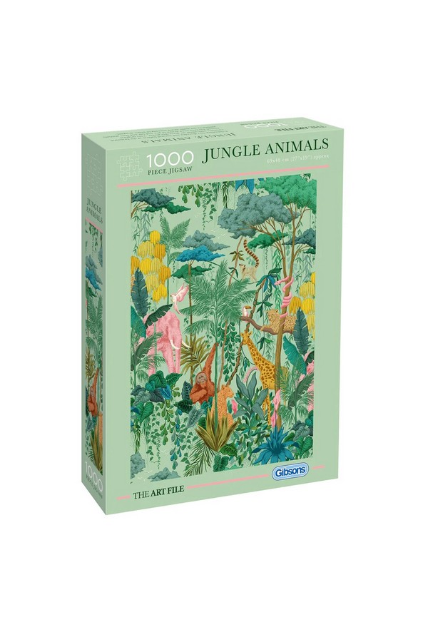 The Art File Jungle Animals (1000)
