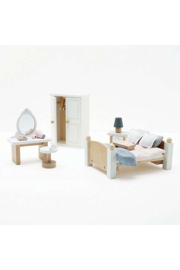 Wooden Dolls house Bedroom - FSC 100%