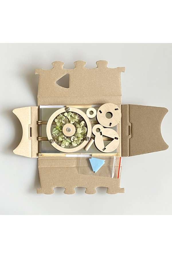 DIY bloemen kaleidoscoop / Lentegroen