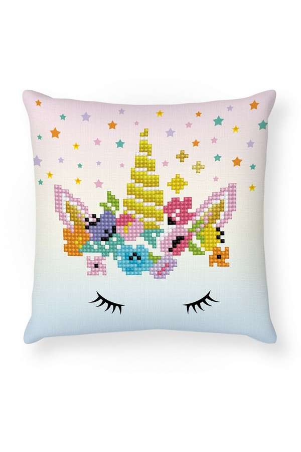 Diamond Dotz - Flower Crown Mini Pillow