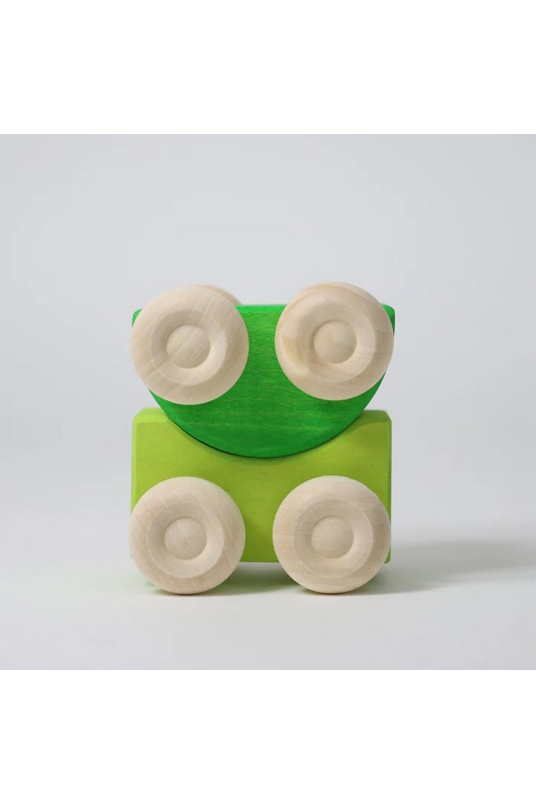 Groene stapelauto’s
