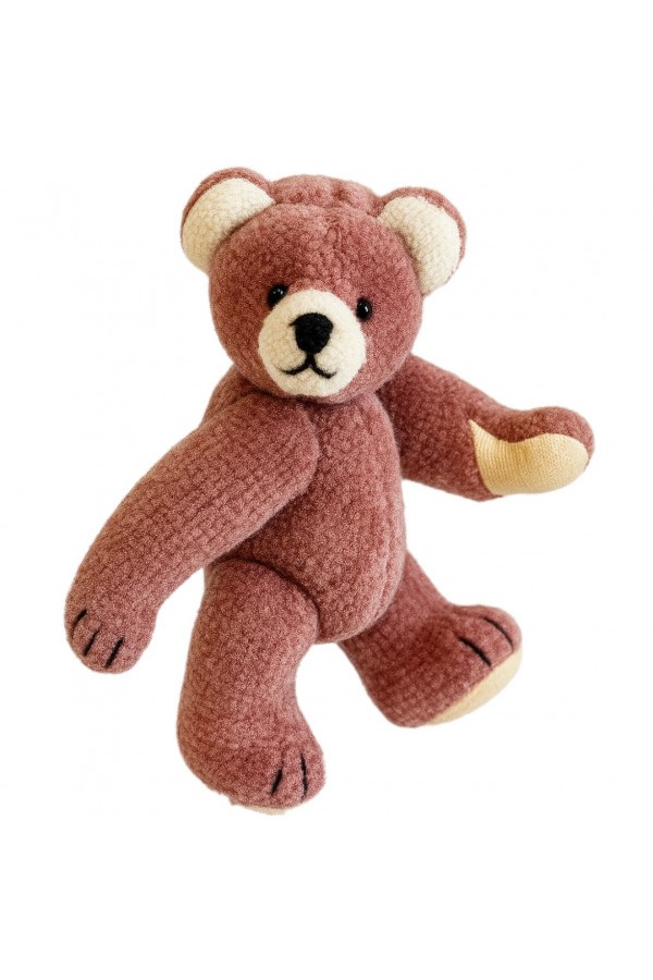 Teddy oudroze 6 cm