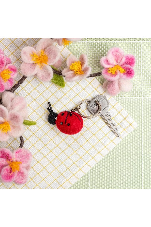 Sleutelhanger Lieveheersbeestje