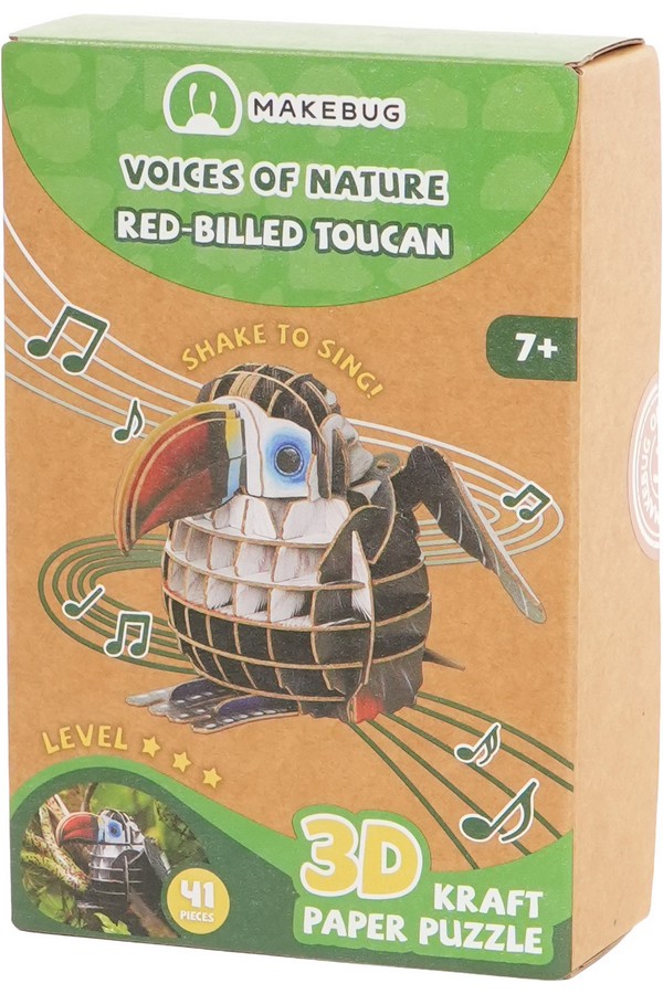 Makebug, Voices of Nature, Roodsnaveltoekan - Afbeelding 2