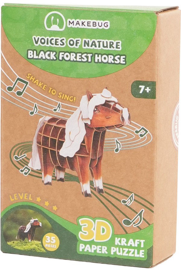Makebug, Voices of Nature, Zwarte Woudpaard - Afbeelding 2
