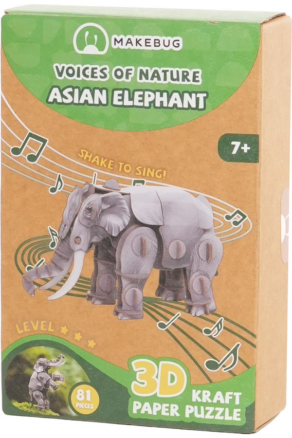 Makebug, Voices of Nature, Aziatische olifant - Afbeelding 2