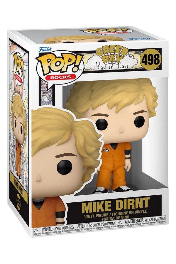 Green Day POP! Rocks Vinyl Figure Mike Dirnt (Basket Case) 9 cm