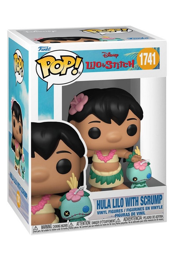 Lilo & Stitch POP! Vinyl Figure Hula Lilo with Scrump 9 cm