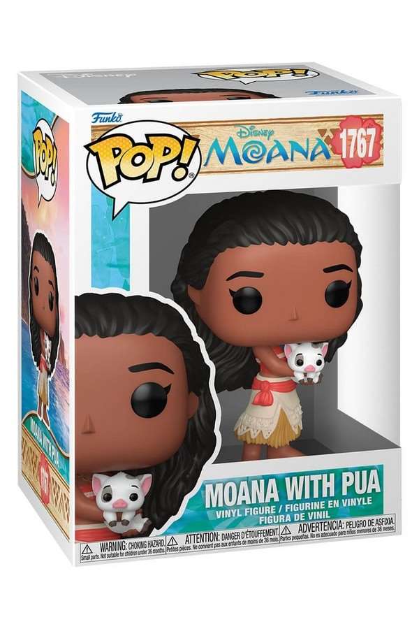Moana POP! & Buddy Vinyl Figure Moanaw/Pua 9 cm