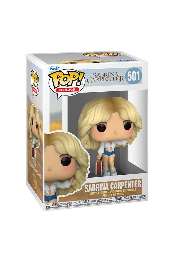 Sabrina Carpenter POP! Rocks Vinyl Figure Manchild 9 cm