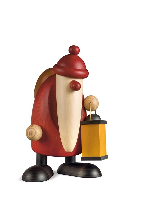 Kerstman met lantaarn, groot