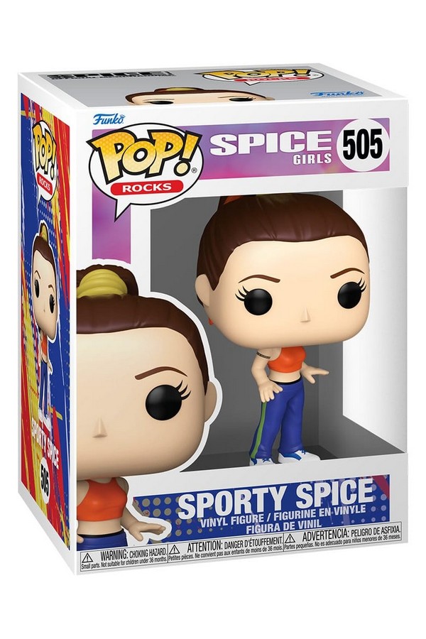 Spice Girls POP! Rocks Vinyl Figure Sporty Spice 9 cm