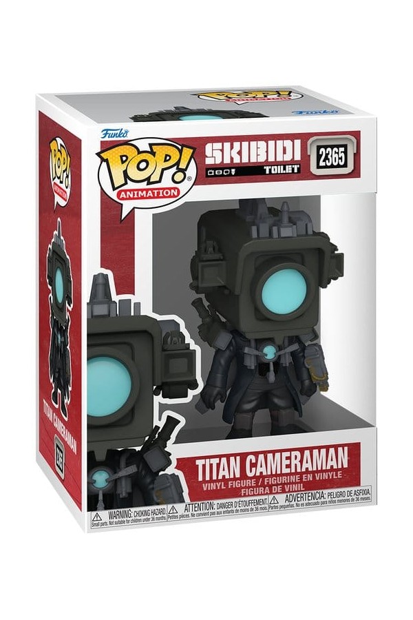 Skibidi Toilet POP! Rocks Vinyl Figure Titan Cameraman 9 cm