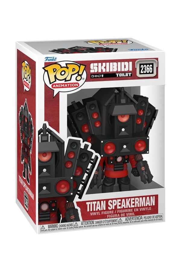 Skibidi Toilet POP! Rocks Vinyl Figure Titan Speakerman 9 cm