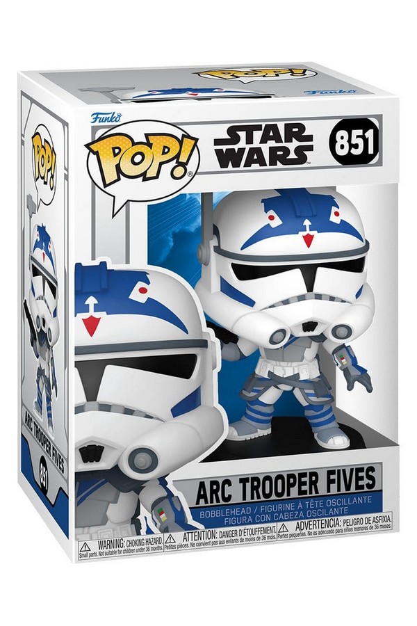 Star Wars Animation POP! Vinyl Figure Fives ARC2 9 cm